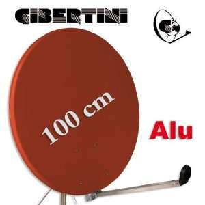 Antenne Gibertini 100 cm Alu Ziegelrot L Serie  Elektronik