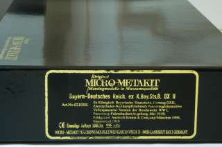 Micro Metakit H0 02103H PT 2/5 Panzerzug Lok Reichswehr  