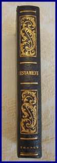 1848 FORE EDGE PAINTING MINIATURE NEW TESTAMENT  Superb and EXTREMELY 