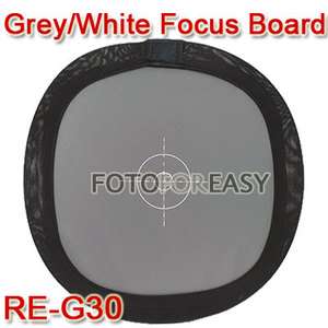   /White Balance Card Two Sides Double Face Focus Board for Photograph
