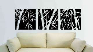 Wall Vinyl Decal Sticker Chinese Bamboo Tree Frame 6ft  