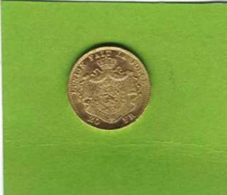 9xGold Münzen Italien Frankreich Österreich England Belgien Münze 