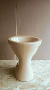 Stand WC Flachspüler Toilette farbe bahama beige Neu  