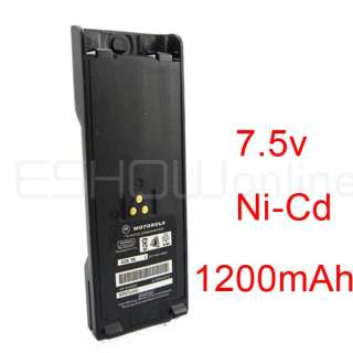 Battery Ni MH 1200mAh 7.5V for Motorola HT1000 MTX838/868 MT2100 GP900 