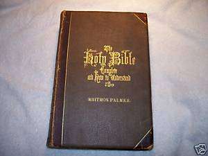 Holy Bible, Hitchcocks 1869 Analysis of the Bible  
