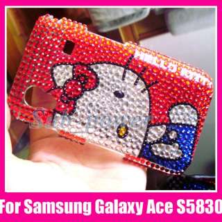 Hello Kitty R Bling Case Cover Samsung Galaxy Ace S5830  