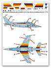 72 Decals für Alfa Jet letzter Flug JABO 49 2380