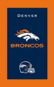 Denver Broncos Bowling Towel New  