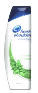 HEAD & SHOULDERS anti dandruff shampoo   Cool Menthol  