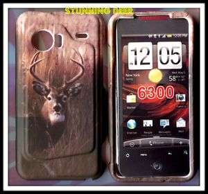 Hard Cover Case HTC Droid Incredible 6300 Camo Deer  