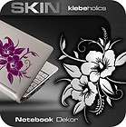 A490 Blumenranke Notebook Netbook Aufkleber Wandtattoo, A398 Totenkopf 