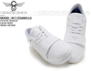 Creative Recreation Mens shoes Cesario Lo White  