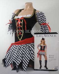 Wicked Wench Leg Avenue Halloween Costume SM, ML  