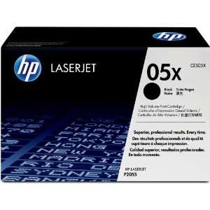 HP CE505X 05X LaserJet Tonerkassette schwarz hohe Kapazität 6.500 