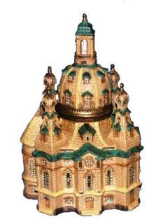 Lichthaus versch. Kirchen aus Porzellan von G.Wurm  