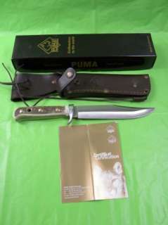 PUMA 116396 SOLINGEN bowie knife stag new in box dagger  