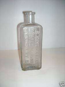 Vintage S Grover Graham Dyspepsia Remedy Bottle  