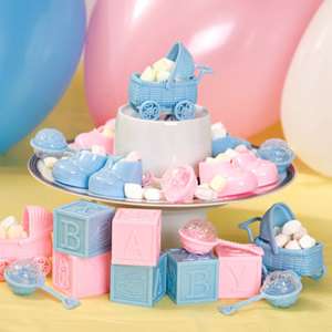 Blue or Pink Baby Shower Favor Embellishment Decoration  