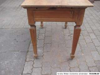 Louis Seize Eichentisch um 1780 Jh Original Holztisch Tisch Massiv 