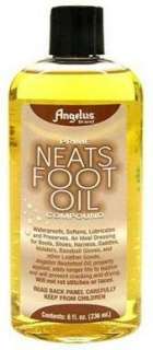 Angelus Neats Foot Oil Compound Waterproof Prime 8oz  