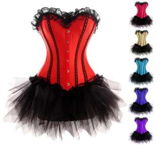 Burlesque corset & tutu set  
