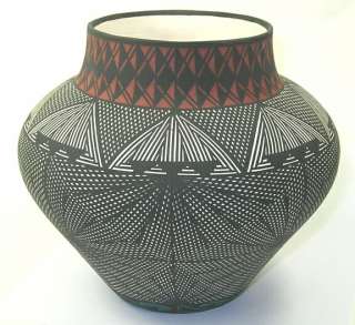 Acoma Pueblo Pottery Vase ~ 7.5 Inch   27830  