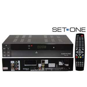 SetOne S HD4U HDTV Sat Receiver YouTube + HDMI Kabel  