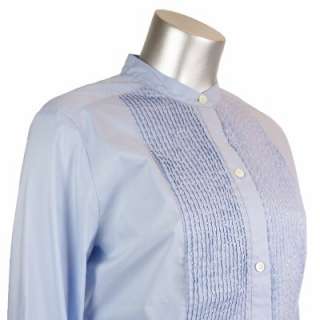 Sutton Studio Womens Cotton Stretch Tunic Button Shirt  