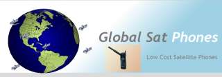 Globalstar Qualcomm 1600 Satellite Phone WITH 1600 2 Headset 