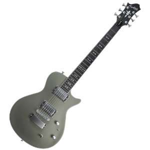   VINTAGE ARCTIC SILVER FINISH ELECTRIC GUITAR Musical Instruments
