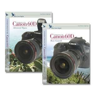 Blue Crane Digital Canon 60D DVD 2 Pk Volumes 1 & 2 Introduction and 