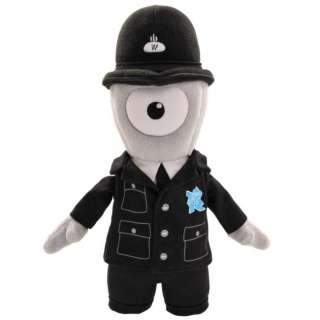 OLYMPICS 2012  Wenlock Policeman 10 Mascot  NEW  