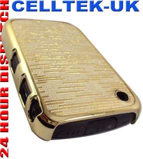 GOLD SHINY CHROME CASE COVER FOR BLACKBERRY CURVE 8520  