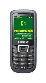 Samsung C3212 Duos Dual Sim Unlocked Sim Free Mobile Phone Dark Silver