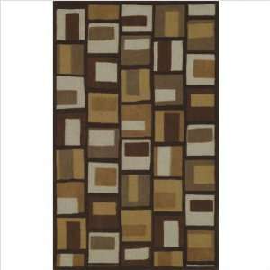  Dalyn Rug Co. SU1CH Structures Geometric Chocolate Contemporary Rug 