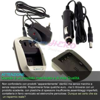 Carica Batteria 3in1 NB 5L Canon IXUS 90 IS 90IS  