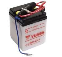 Brand New Genuine Yuasa 6N4 2A 4 Dry Charged Moped Motorbike Battery 