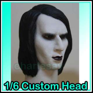Hot Headplay MARILYN MANSON 1/6 figure head sculpt toys  