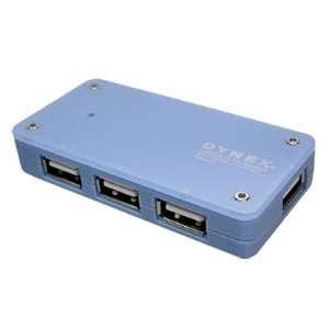  Dynex Crystal USB 2.0 4 port Hub Electronics