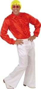   Chemise Disco homme déguisement grease rouge XL