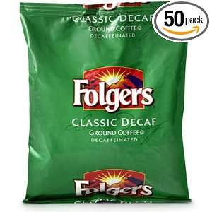 FOLGERS Coffee Decaffeinated Gemini, 2.7 Ounce Boxes (Pack of 50 
