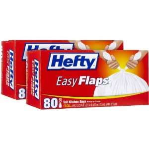  Hefty Tall Kitchen Bags, Easy Flaps, 80 ct, 13 gallon 2 