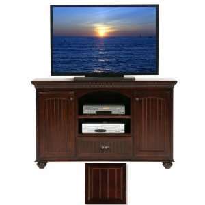   58 Entertainment Console with 2 Doors  Caribbean Rum