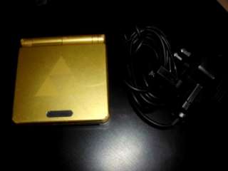   Advance SP ZELDA Edition Gold RARE GBA Nintendo Fast Post + Overseas