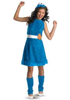 Teen Girls Cookie Monster Costume   Sesame Street Costumes for Teenage 