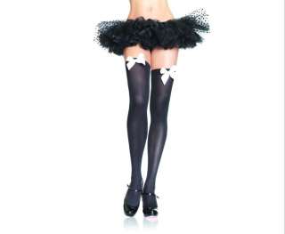   Red Thigh Highs with Red Bows   Sexy Costume Accessories   15UA6255