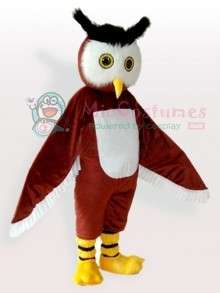 Brown Owl Adult Mascot Costume Brown Owl Adult Mascot Costume for 