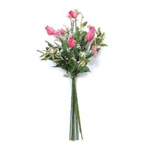   Pink Artificial Tulip Floral Bouquets Arrangements 30