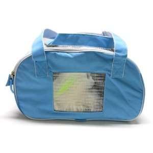 Ventilated Dog/Cat Pet Bone Carrier Bag   16.5X5.9X11   Blue 