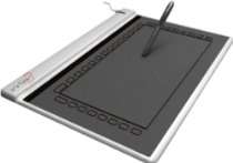 Graphics Tablet   VT 12 Inch Touch Screen Graphic Pen Tablet (White)